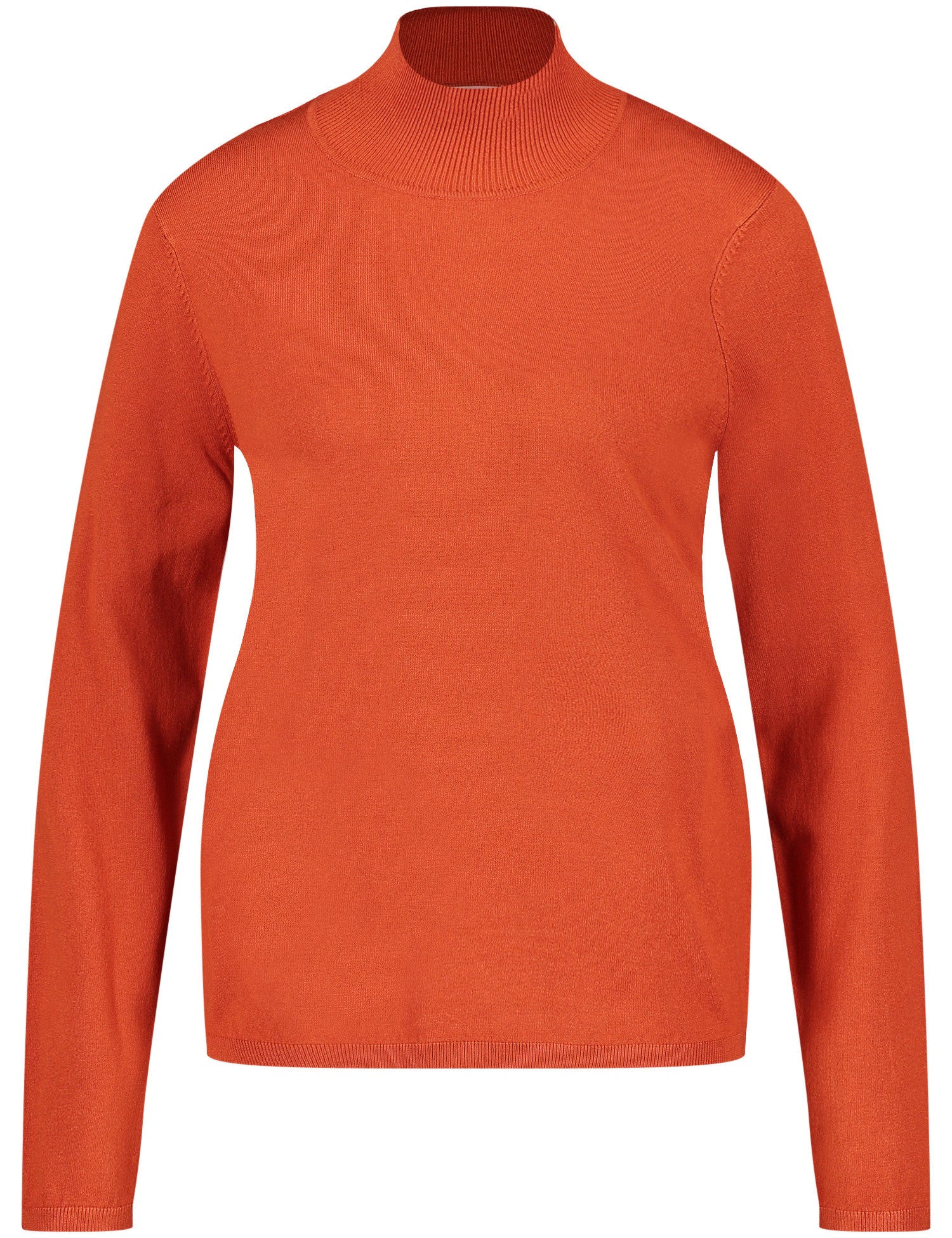 Pullover aus Feinstrick mit Turtleneck MARS RED Bild 1