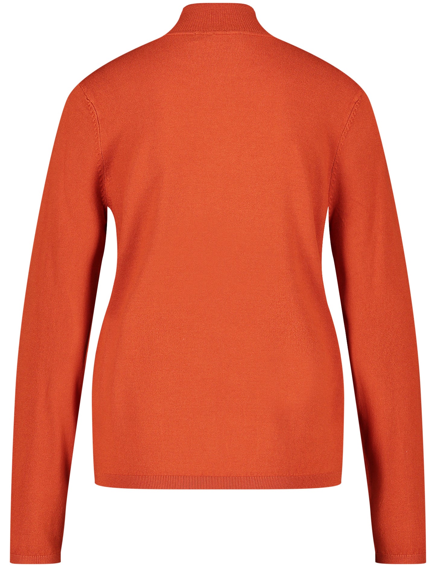 Pullover aus Feinstrick mit Turtleneck MARS RED Bild 2
