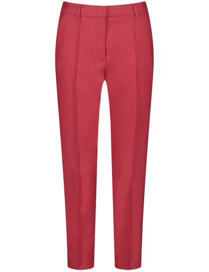 Schlank geschnittene 7/8 Hose WINE Bild 1