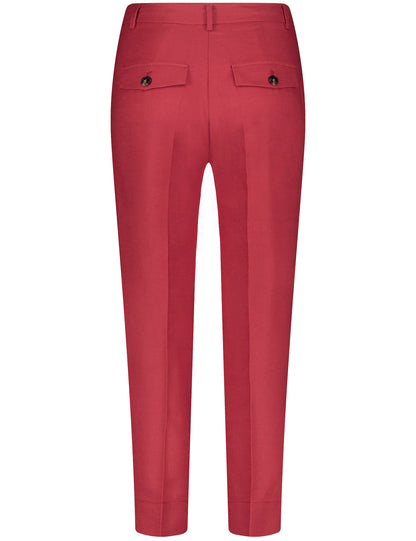 Schlank geschnittene 7/8 Hose WINE Bild 2