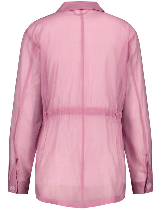 Semitransparente Blazerjacke LILAS Bild 2