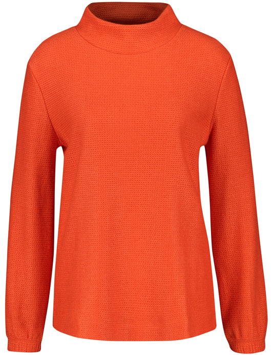 Shirt mit langem Ballonärmel PUMPKIN Bild 1