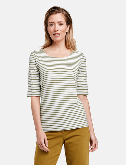 EcoVero striped shirt