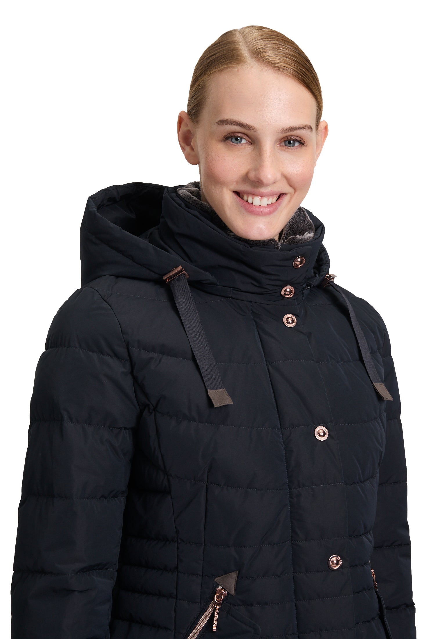Jacke Watte Dark Navy Bild 6