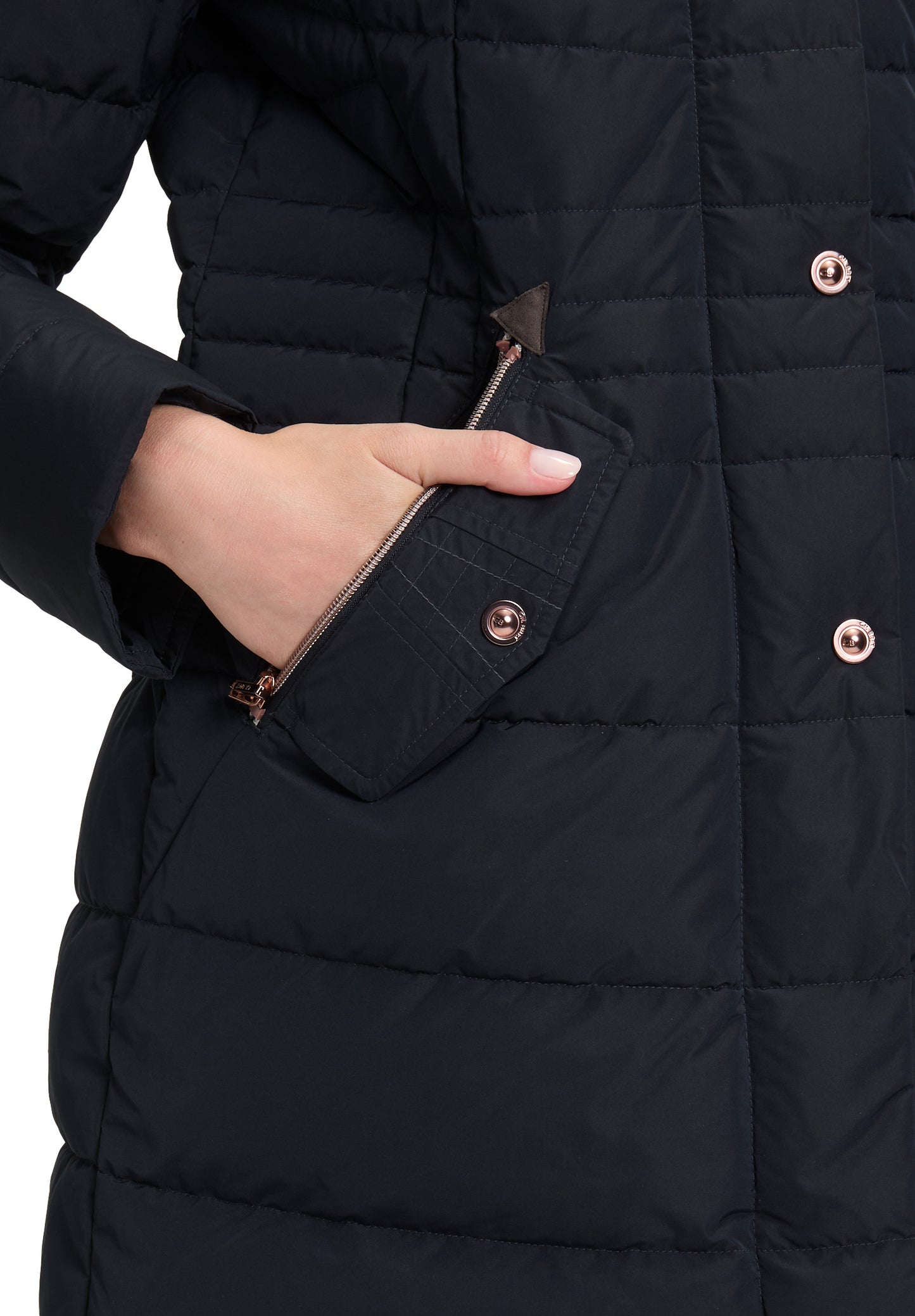 Jacke Watte Dark Navy Bild 7