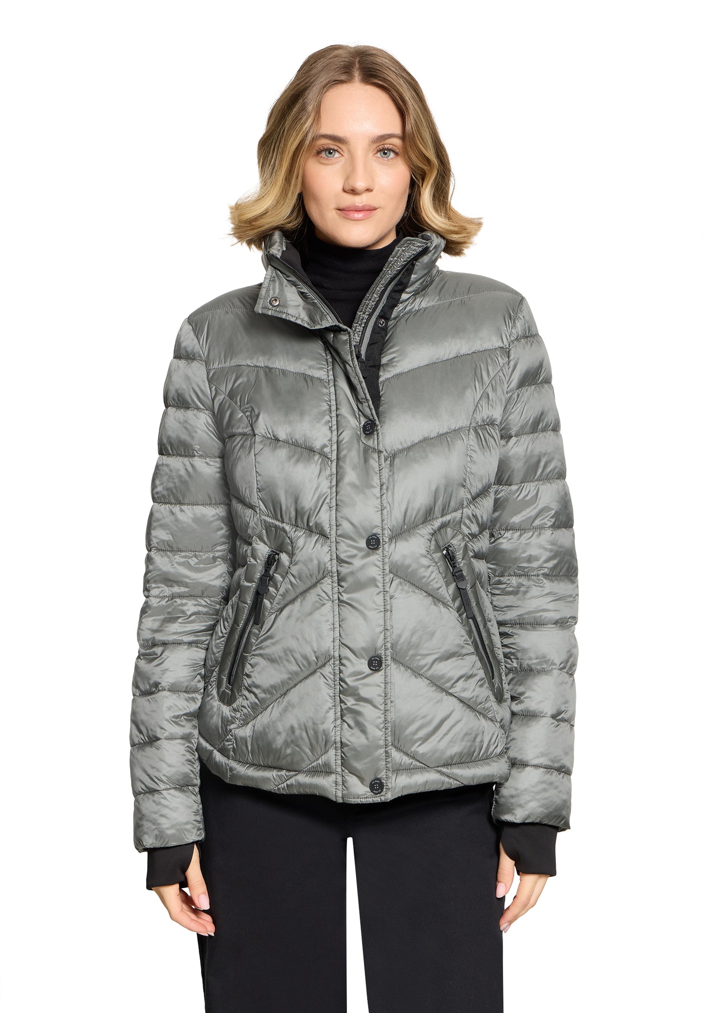 Jacke Watte Dusty Petrol Bild 10