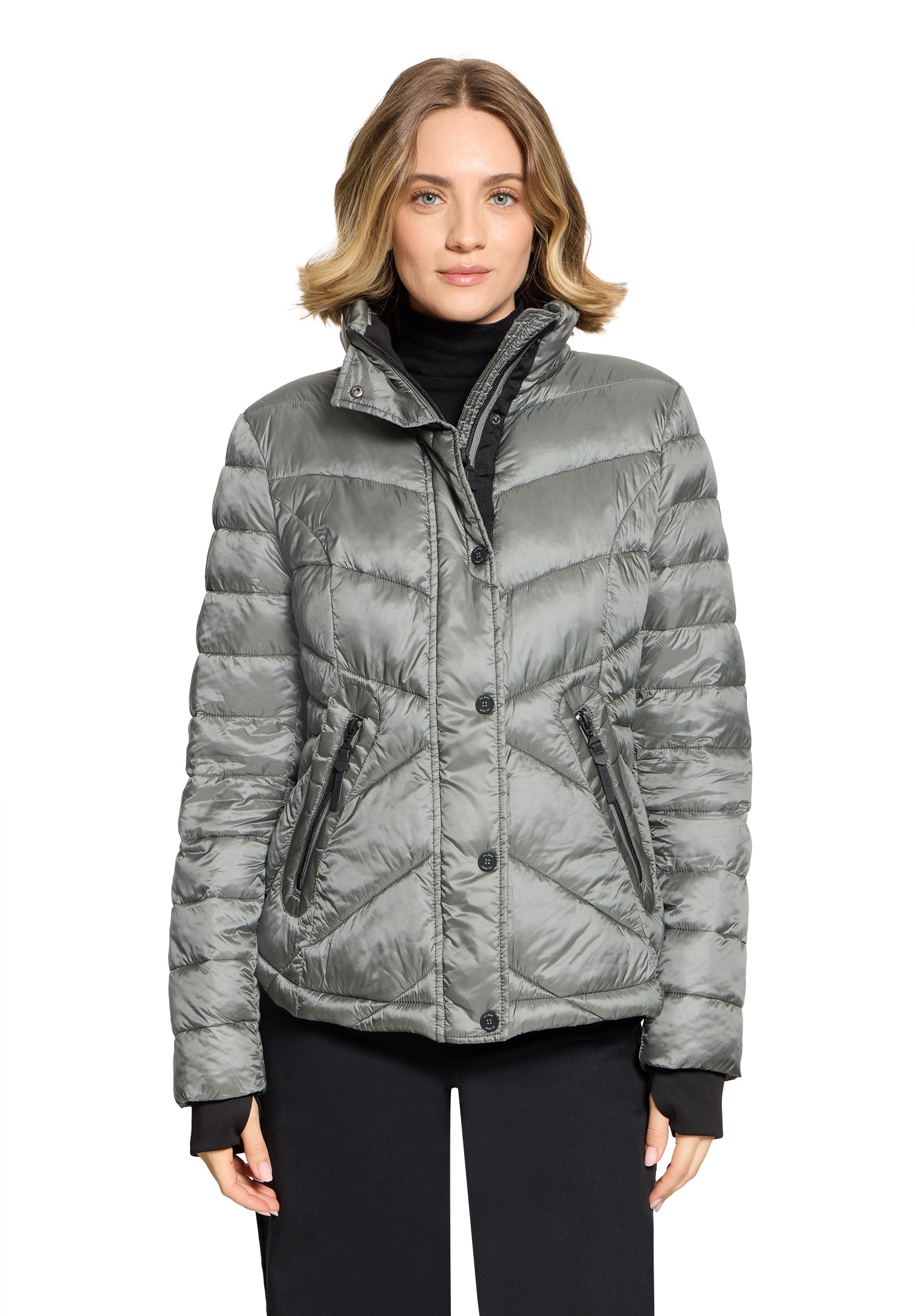 Jacke Watte Dusty Petrol Bild 10