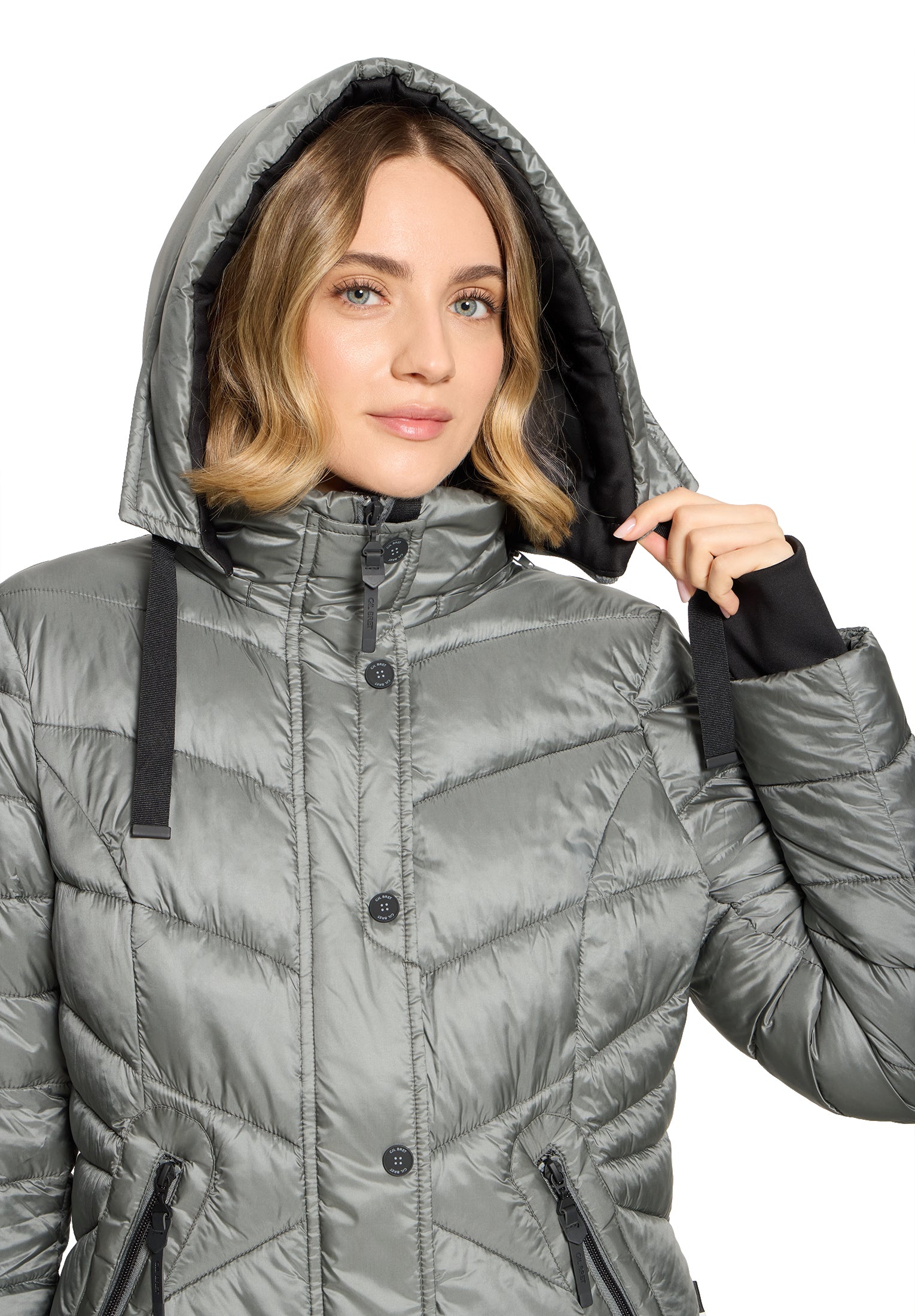 Jacke Watte Dusty Petrol Bild 8
