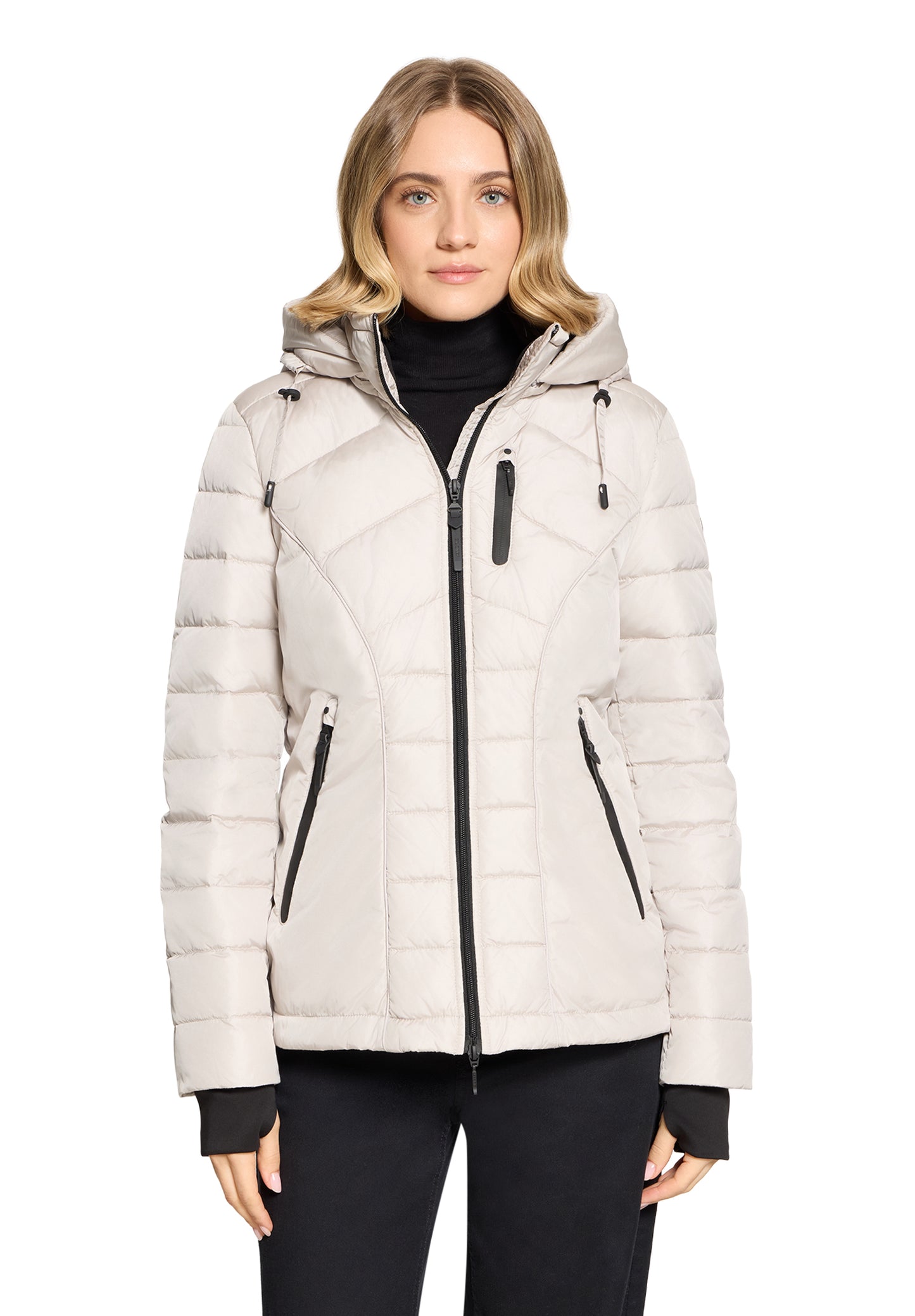 Jacke Watte Light Beige Bild 3