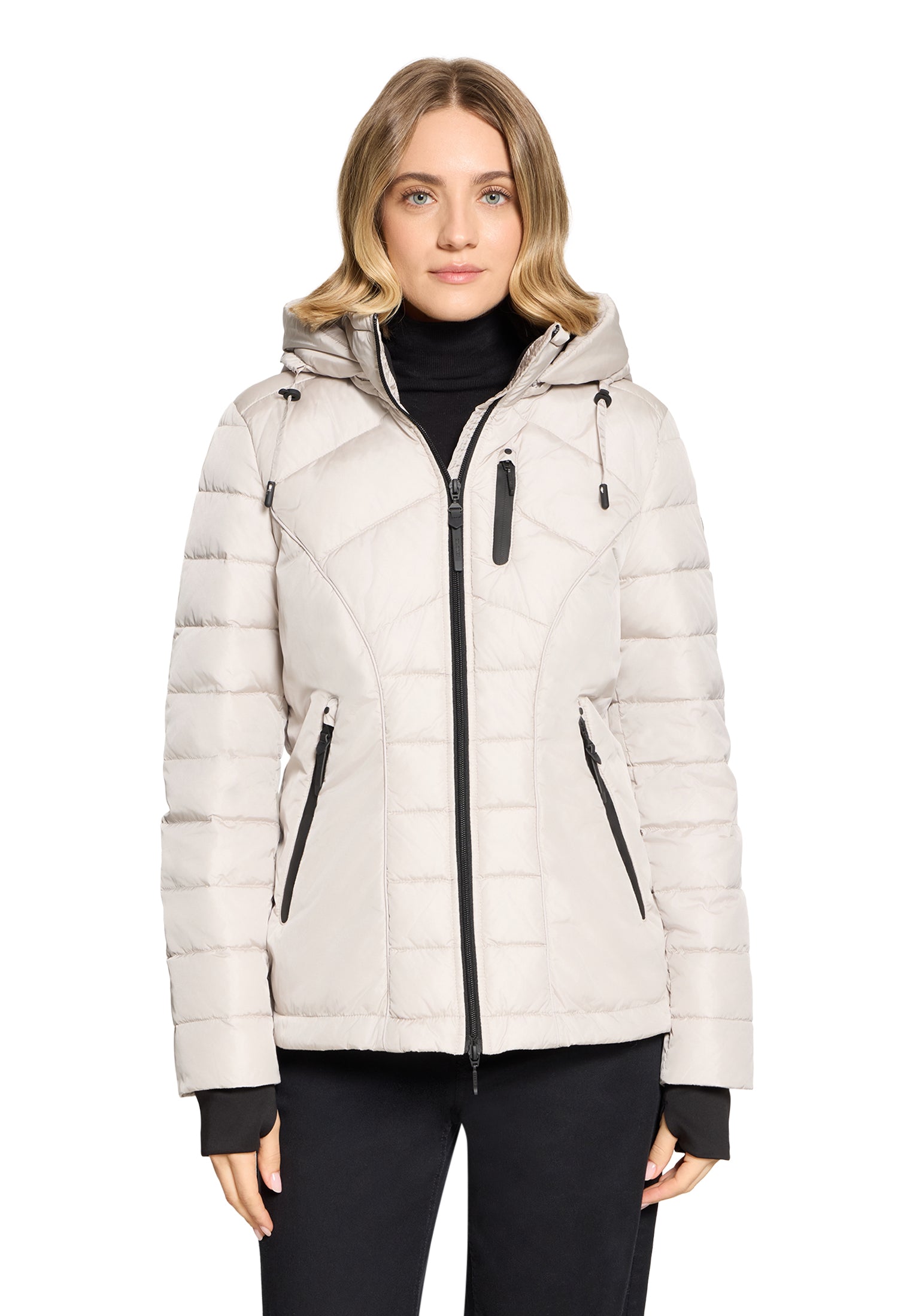 Jacke Watte Light Beige Bild 3
