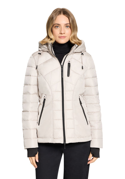 Jacke Watte Light Beige Bild 3