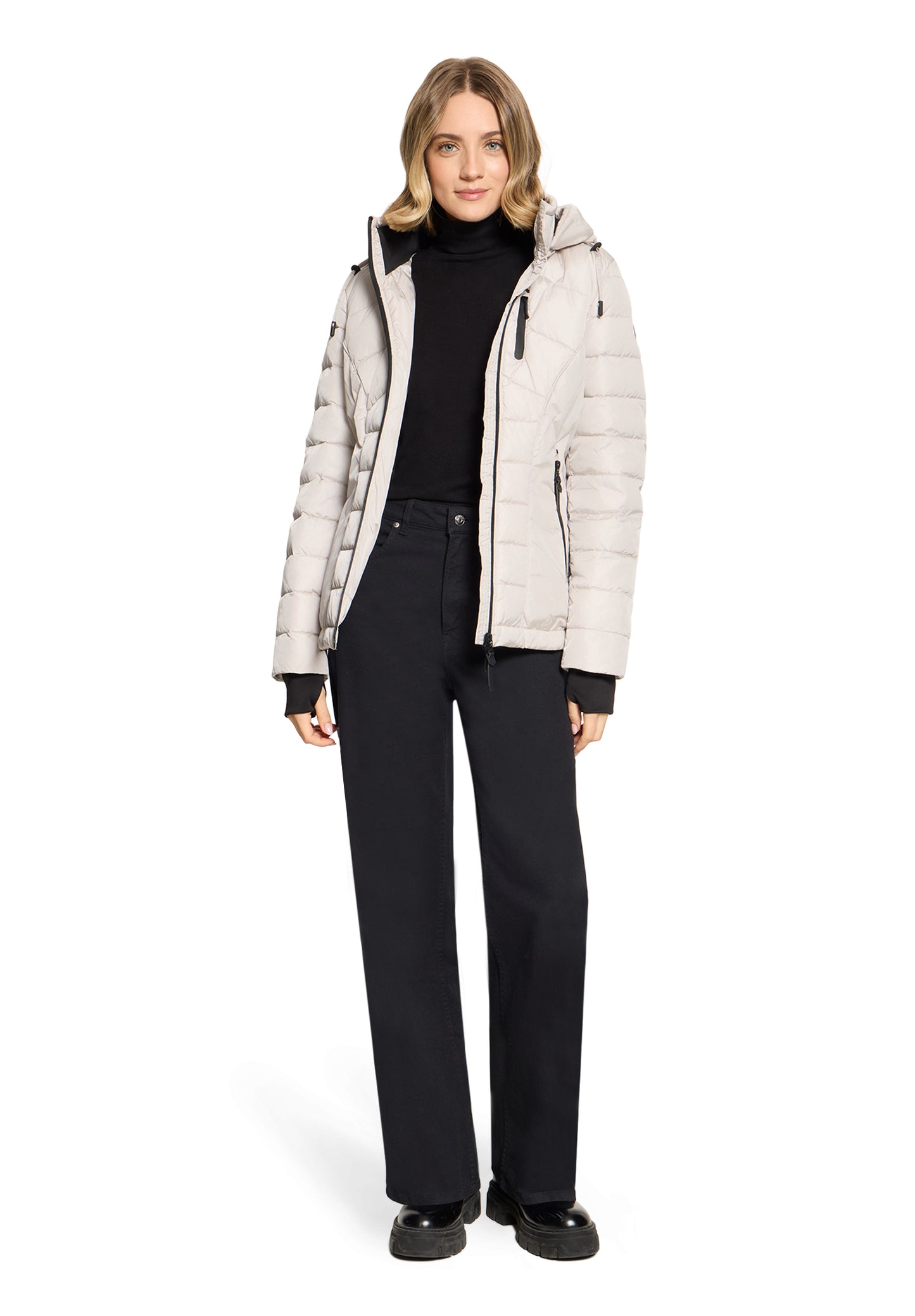 Jacke Watte Light Beige Bild 5