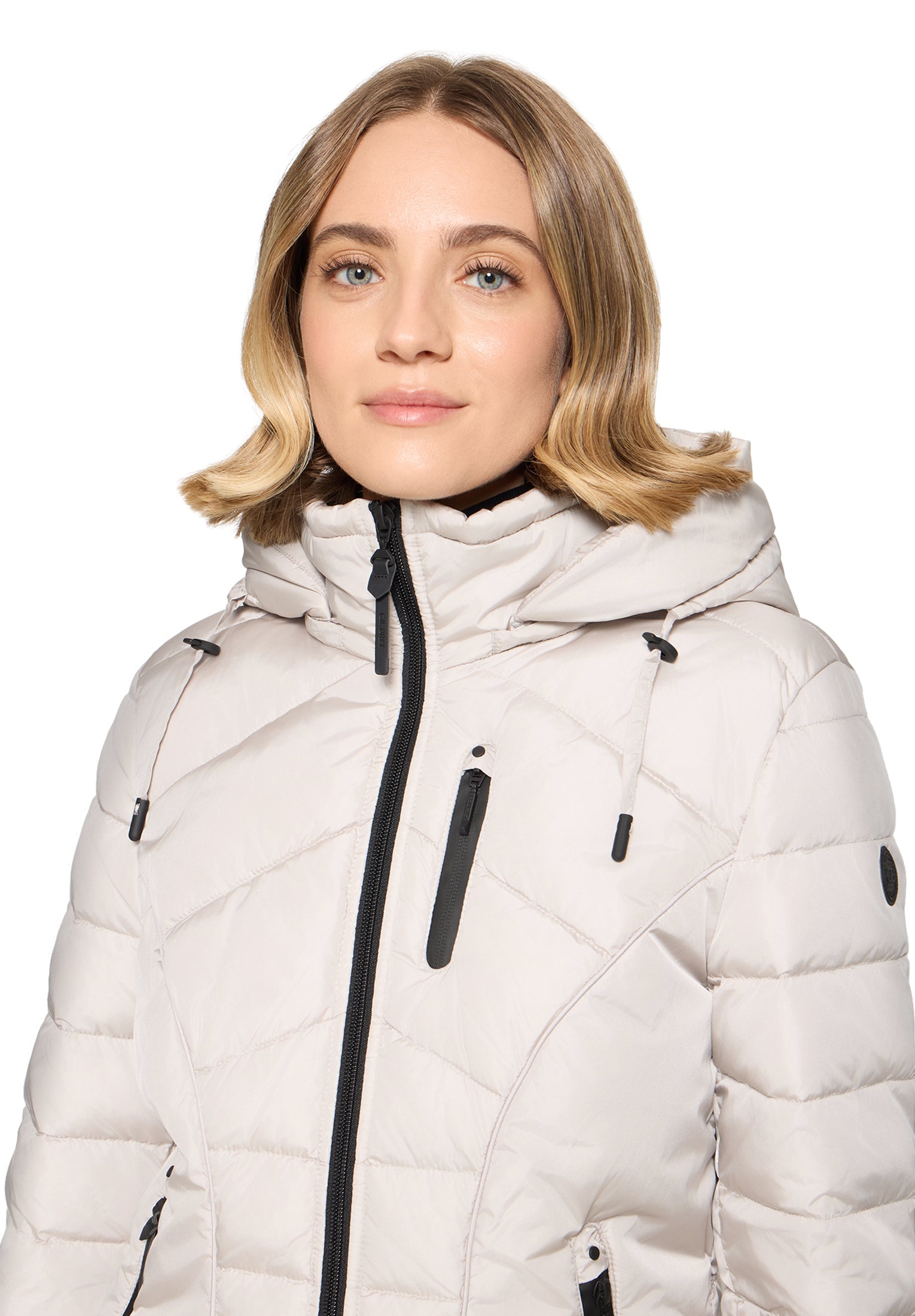 Jacke Watte Light Beige Bild 6
