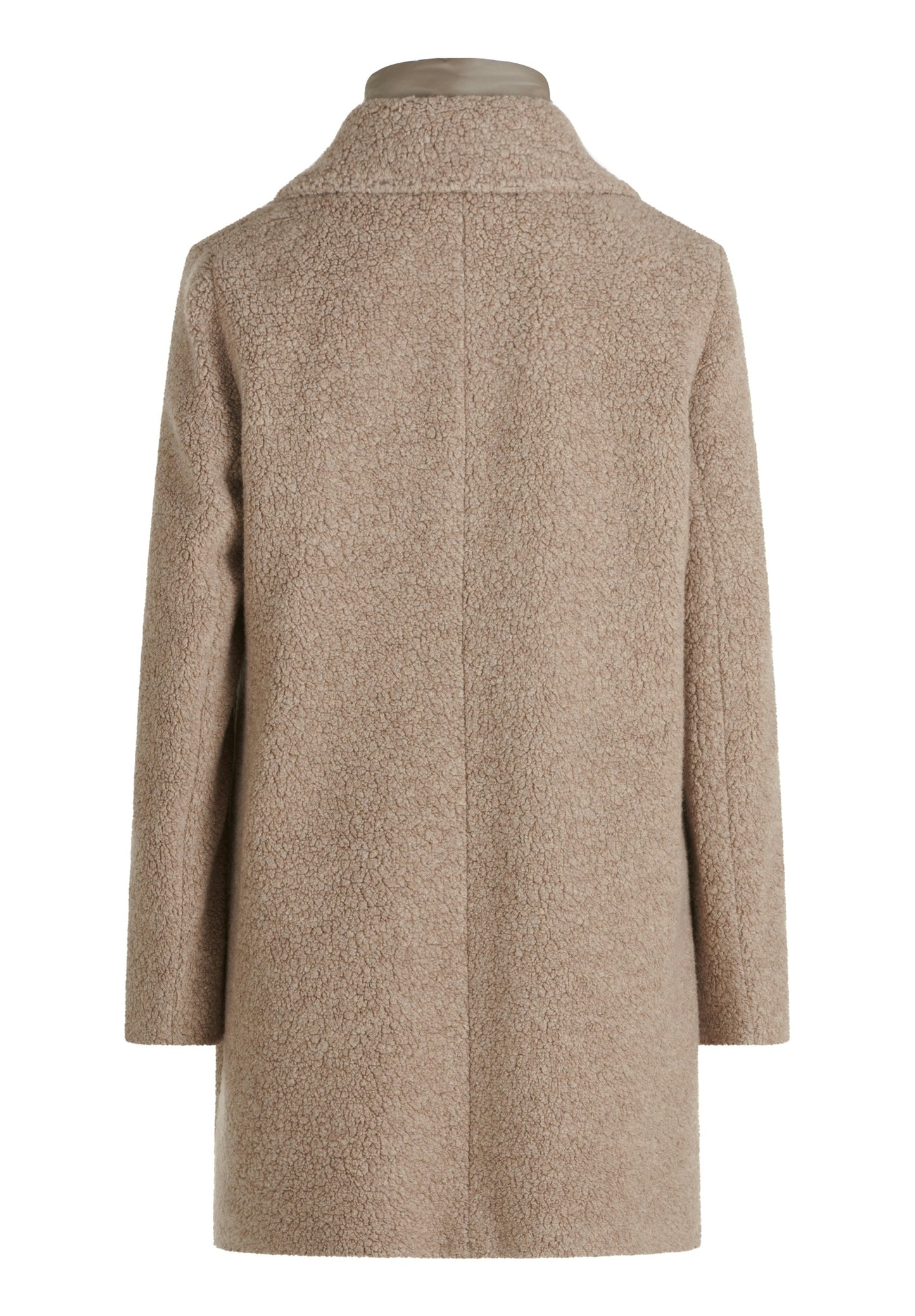 Jacke Wolle Taupe Grey Bild 2