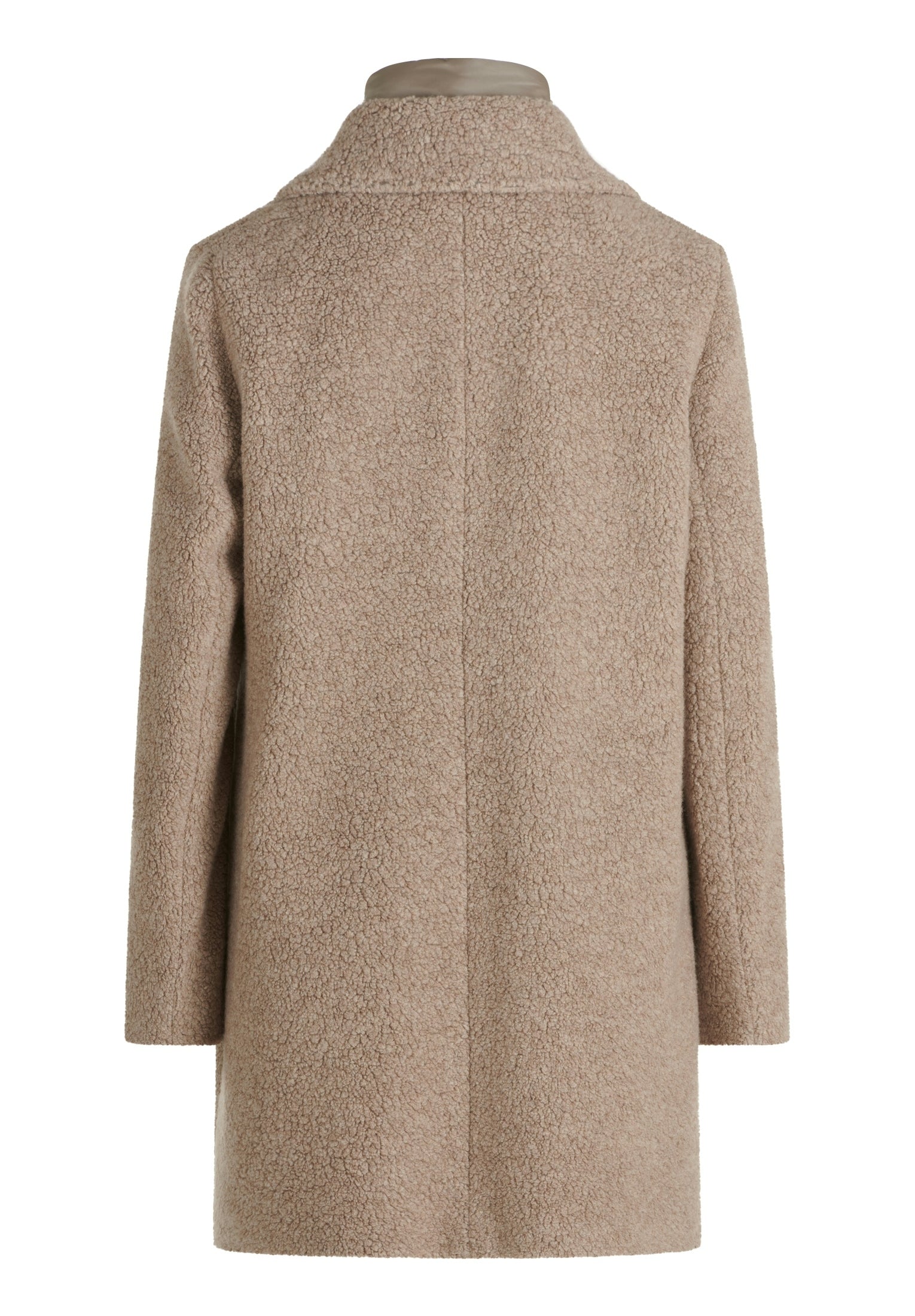 Jacke Wolle Taupe Grey Bild 2