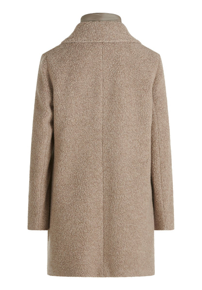 Jacke Wolle Taupe Grey Bild 2