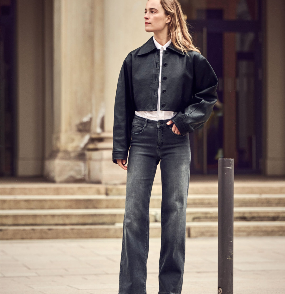 MAC JEANS - DREAM WIDE, Authentic mega flex Trousers MAC Ladie Bild 7