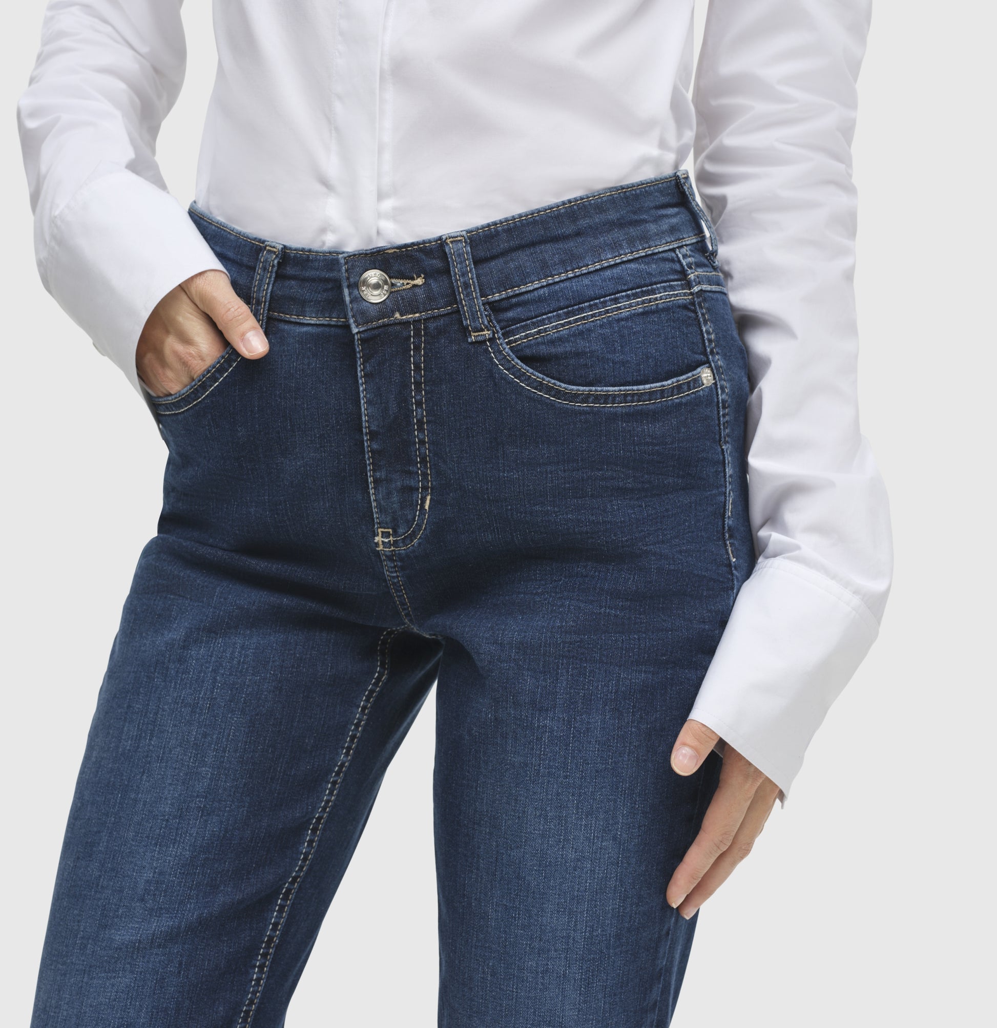 MAC JEANS - ANGELA, PERFECT Fit Forever Denim Trousers MAC Ladie Bild 10