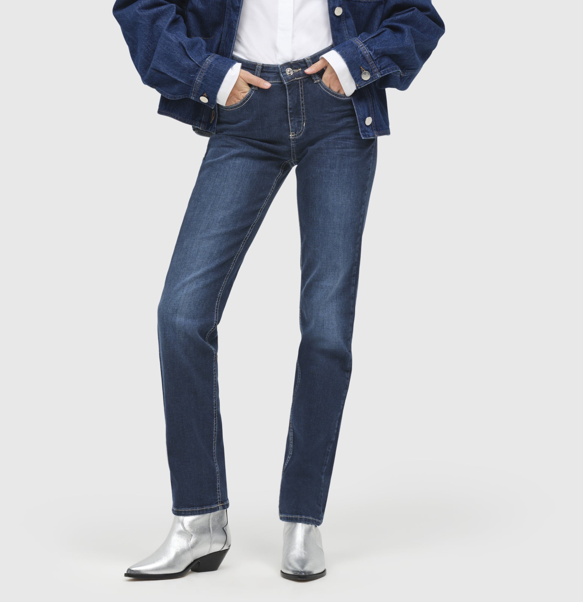 MAC JEANS - ANGELA, PERFECT Fit Forever Denim Trousers MAC Ladie Bild 9