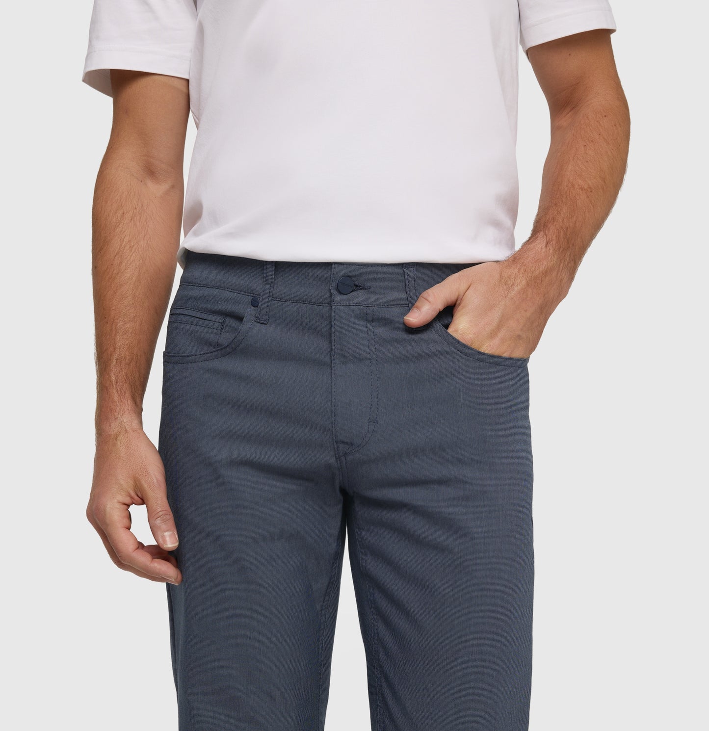 MAC JEANS - Arne, Summer Yarn Dyed Stretch Trousers MAC Men Bild 6