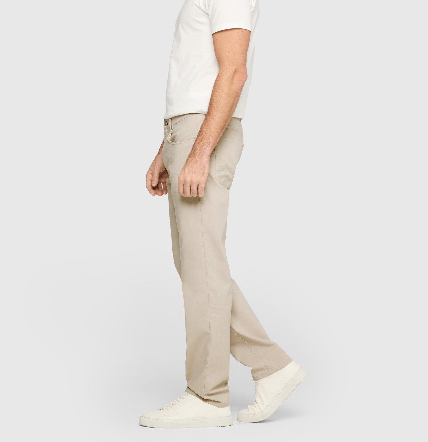 MAC JEANS - Arne, Summer Yarn Dyed Stretch Trousers MAC Men Bild 5