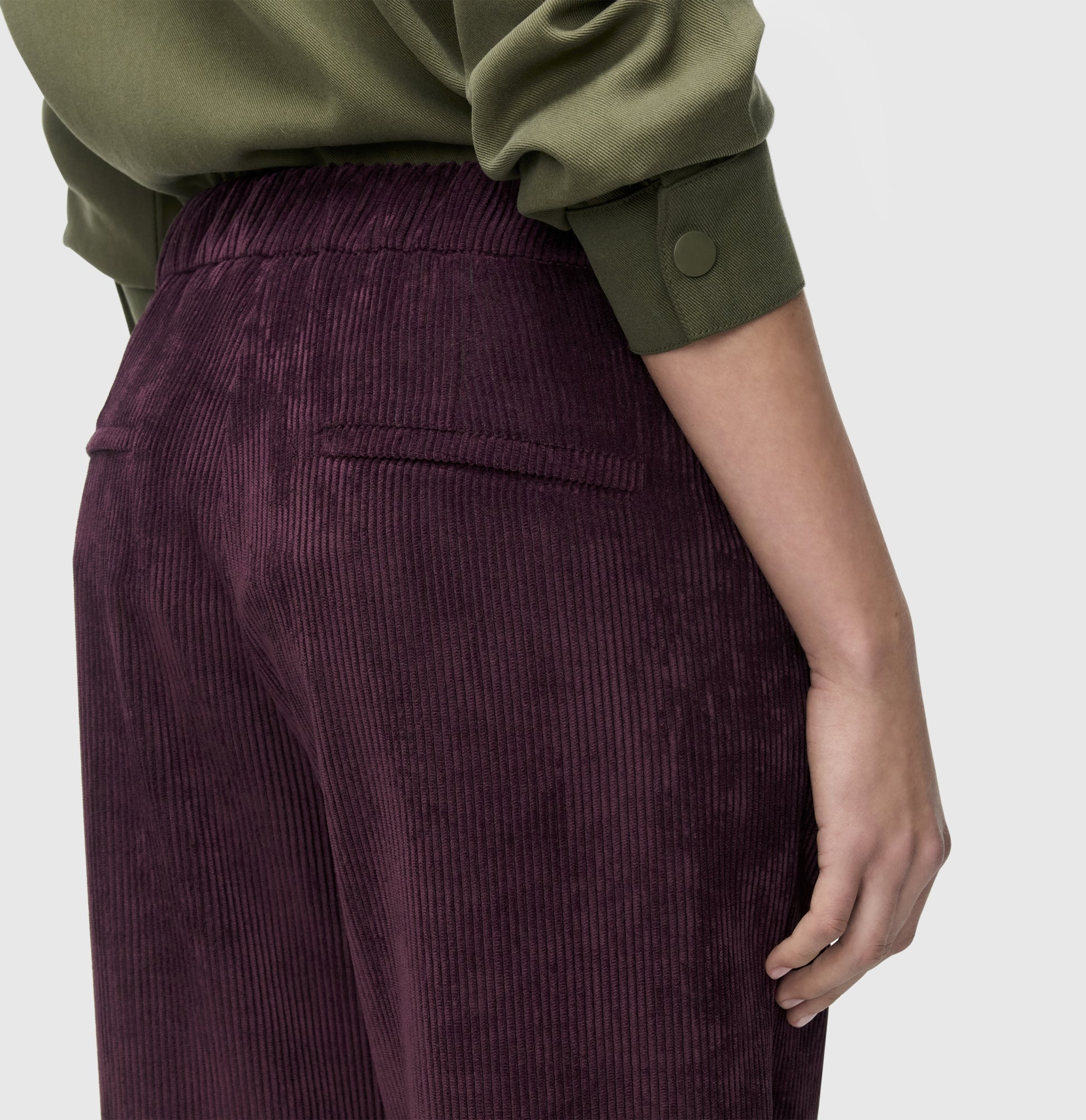 MAC JEANS - CHIARA, Fluid corduroy Trousers MAC Ladie Bild 10