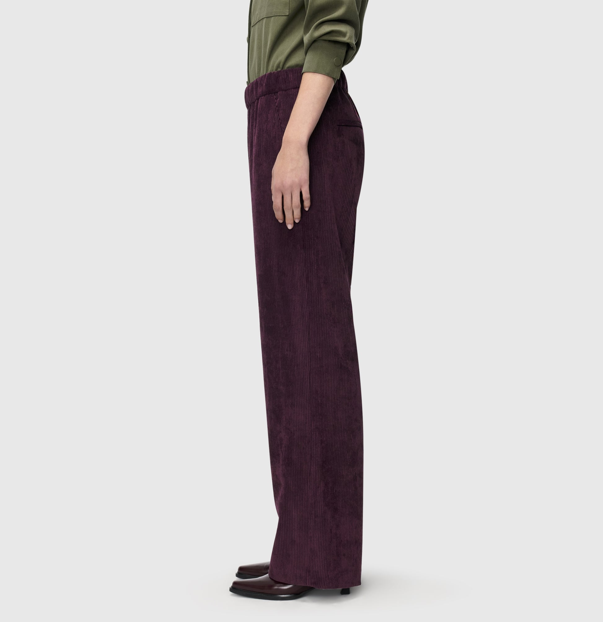 MAC JEANS - CHIARA, Fluid corduroy Trousers MAC Ladie Bild 9