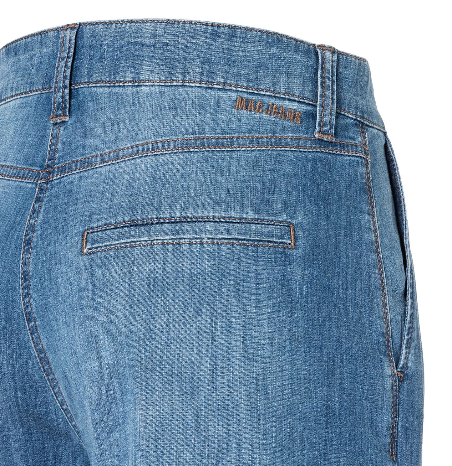 MAC JEANS - CHINO WIDE, Super light denim Trousers MAC Ladie Bild 3