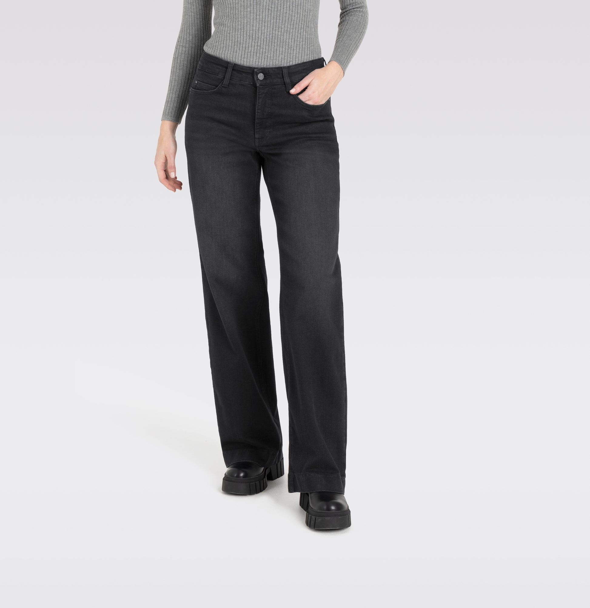 MAC JEANS - DREAM WIDE, Authentic mega flex Trousers MAC Ladie Bild 1
