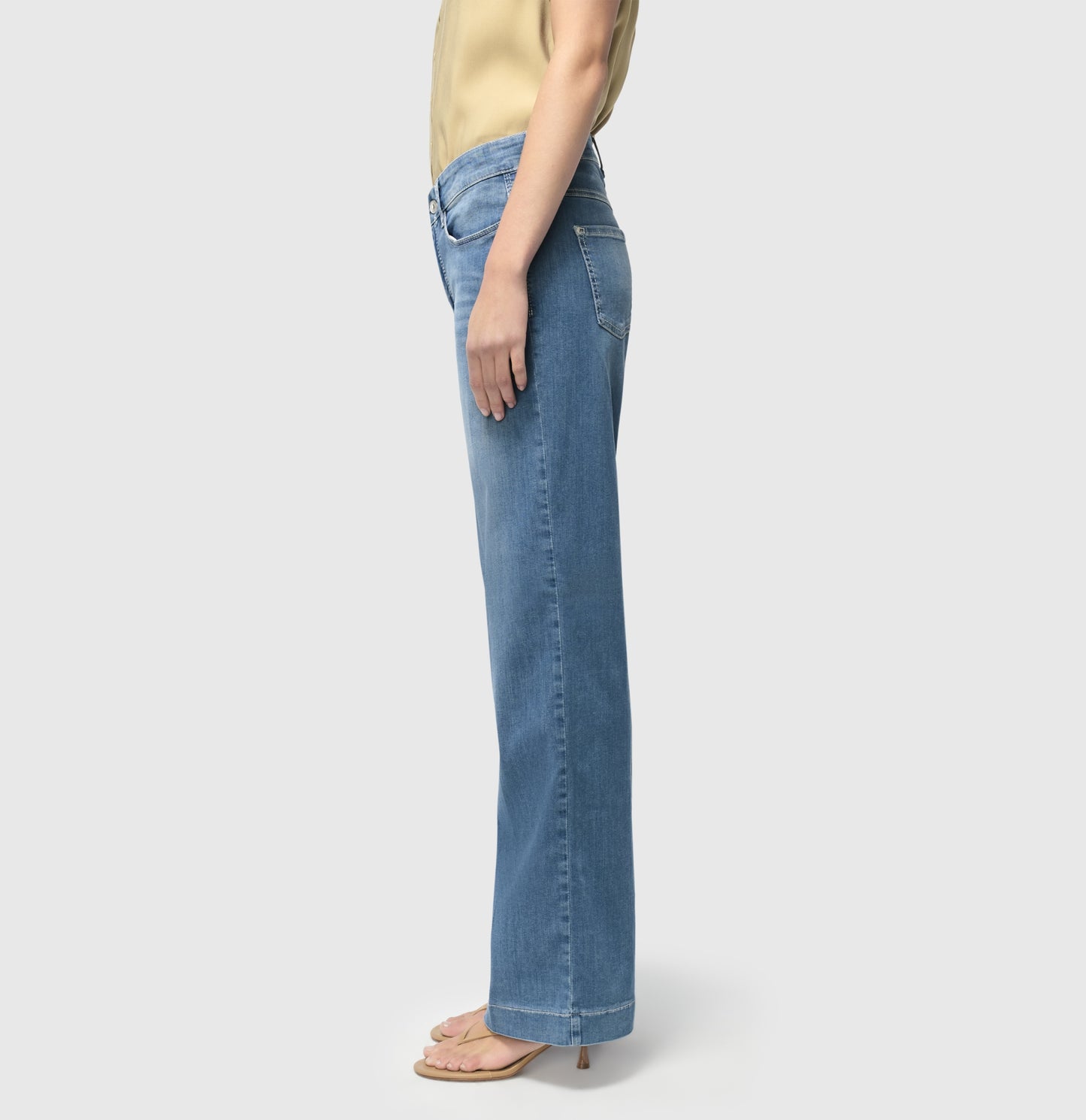 MAC JEANS - DREAM WIDE, DREAM Wonder light Denim Trousers MAC Ladie Bild 10