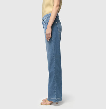 MAC JEANS - DREAM WIDE, DREAM Wonder light Denim Trousers MAC Ladie Bild 10