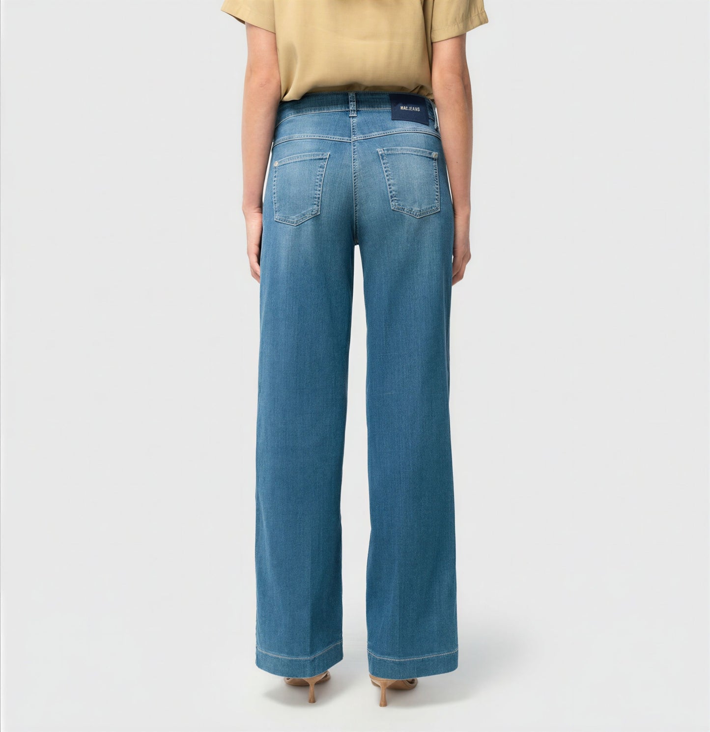 MAC JEANS - DREAM WIDE, DREAM Wonder light Denim Trousers MAC Ladie Bild 2