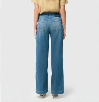 MAC JEANS - DREAM WIDE, DREAM Wonder light Denim Trousers MAC Ladie Bild 2