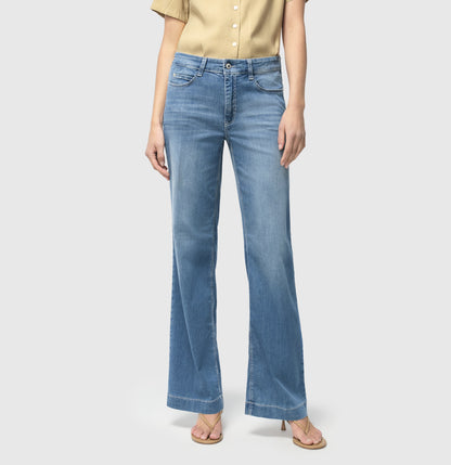 MAC JEANS - DREAM WIDE, DREAM Wonder light Denim Trousers MAC Ladie Bild 9