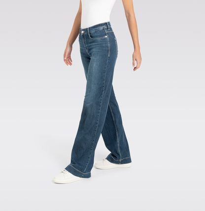MAC JEANS - DREAM WIDE, DREAM Wonder light Denim Trousers MAC Ladie Bild 10