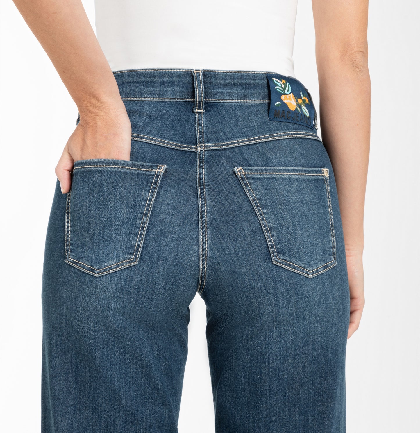 MAC JEANS - DREAM WIDE, DREAM Wonder light Denim Trousers MAC Ladie Bild 11