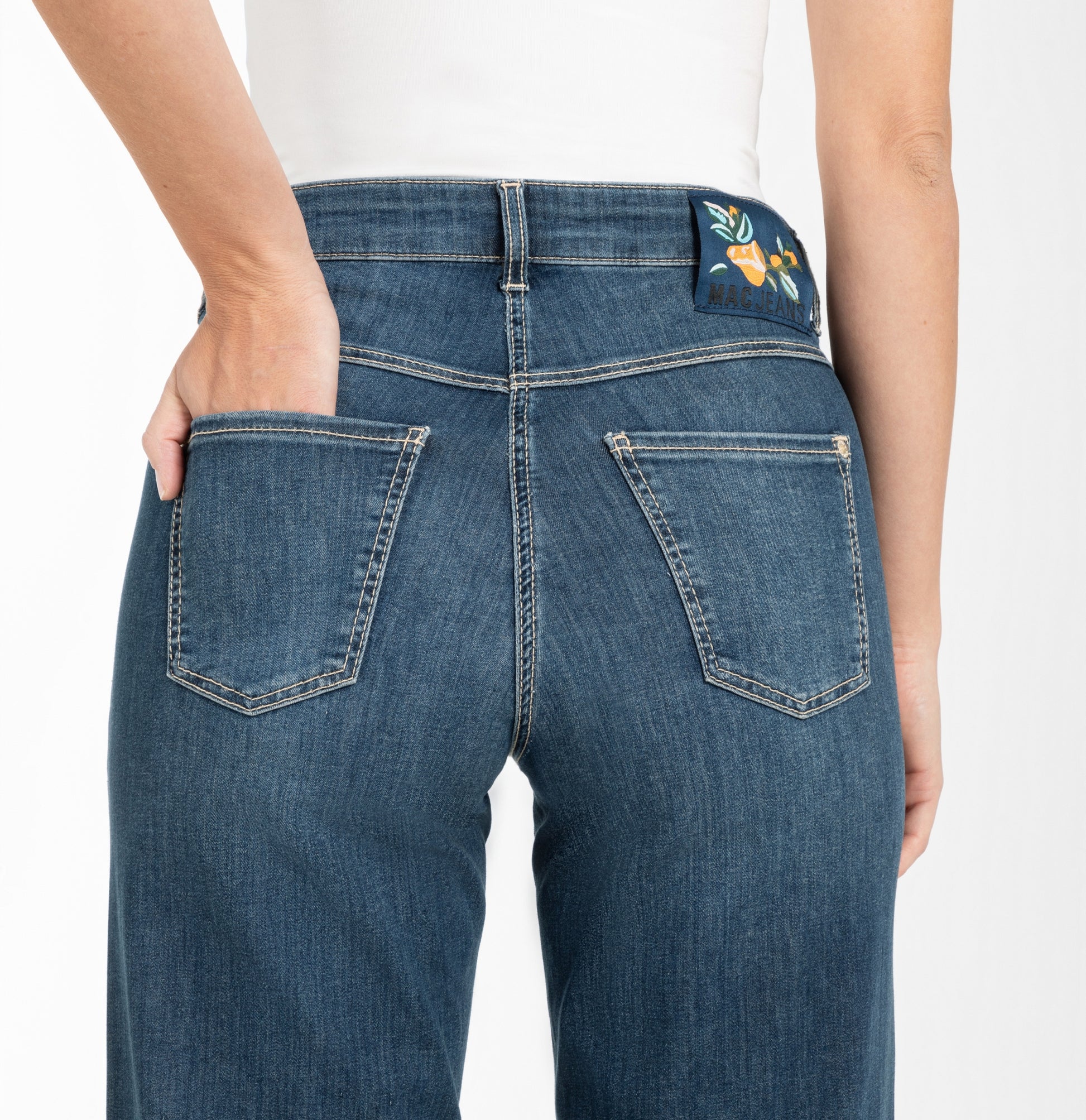 MAC JEANS - DREAM WIDE, DREAM Wonder light Denim Trousers MAC Ladie Bild 11
