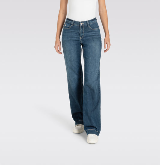 MAC JEANS - DREAM WIDE, DREAM Wonder light Denim Trousers MAC Ladie Bild 1