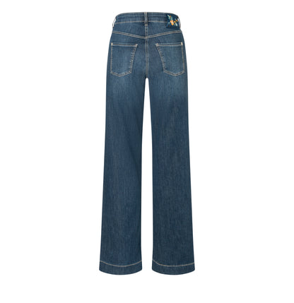 MAC JEANS - DREAM WIDE, DREAM Wonder light Denim Trousers MAC Ladie Bild 4