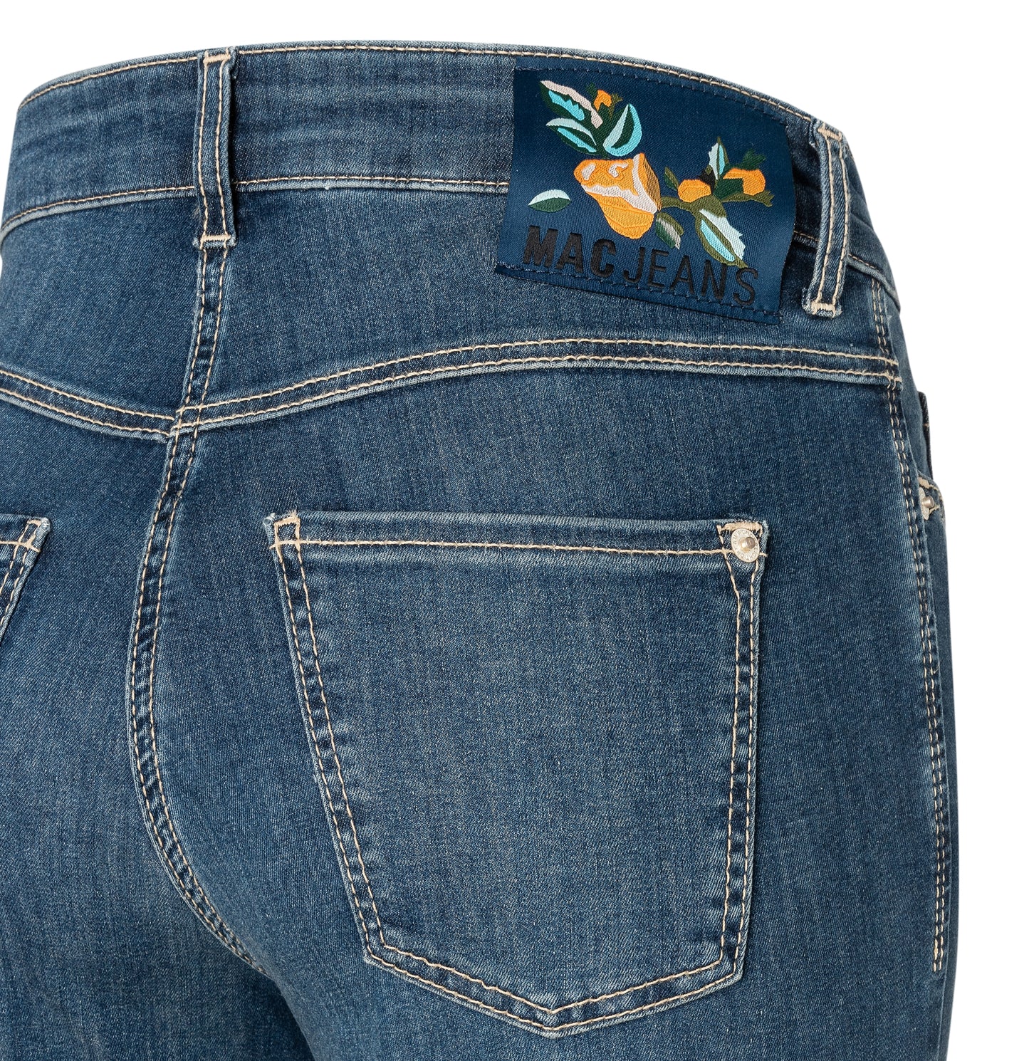 MAC JEANS - DREAM WIDE, DREAM Wonder light Denim Trousers MAC Ladie Bild 5
