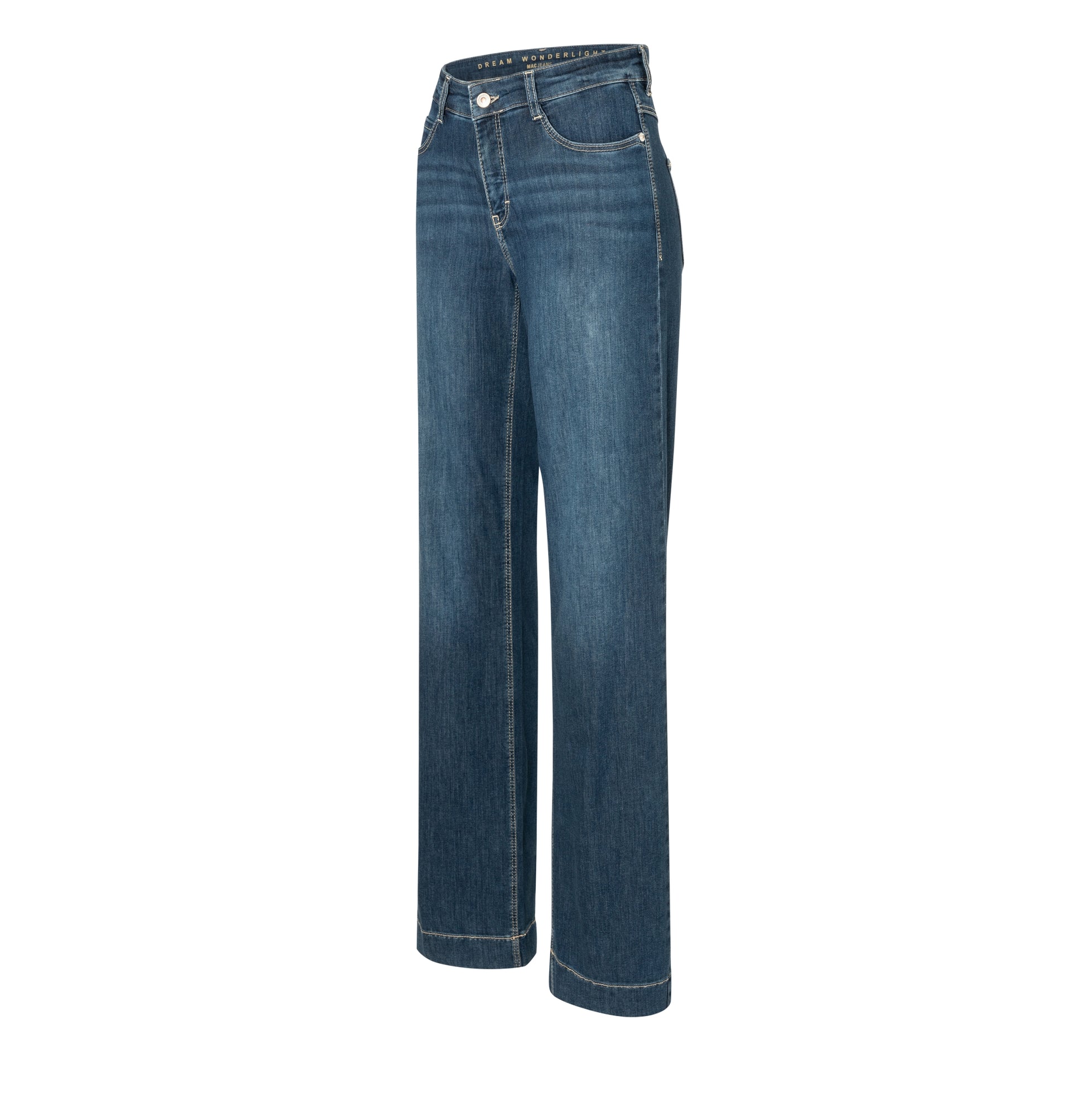 MAC JEANS - DREAM WIDE, DREAM Wonder light Denim Trousers MAC Ladie Bild 6