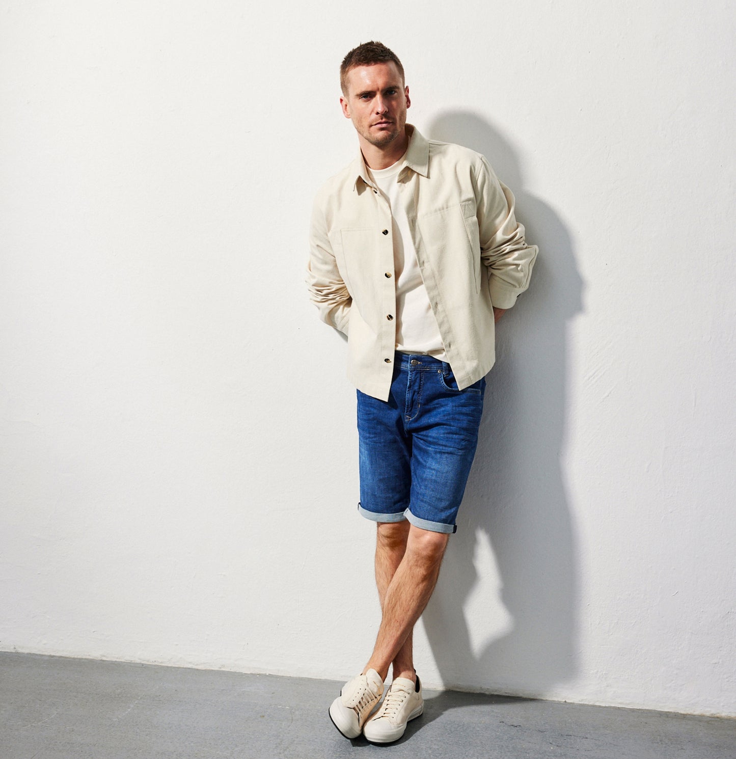 MAC JEANS - Jogn Bermuda, Light Sweat Denim Trousers MAC Men Bild 8