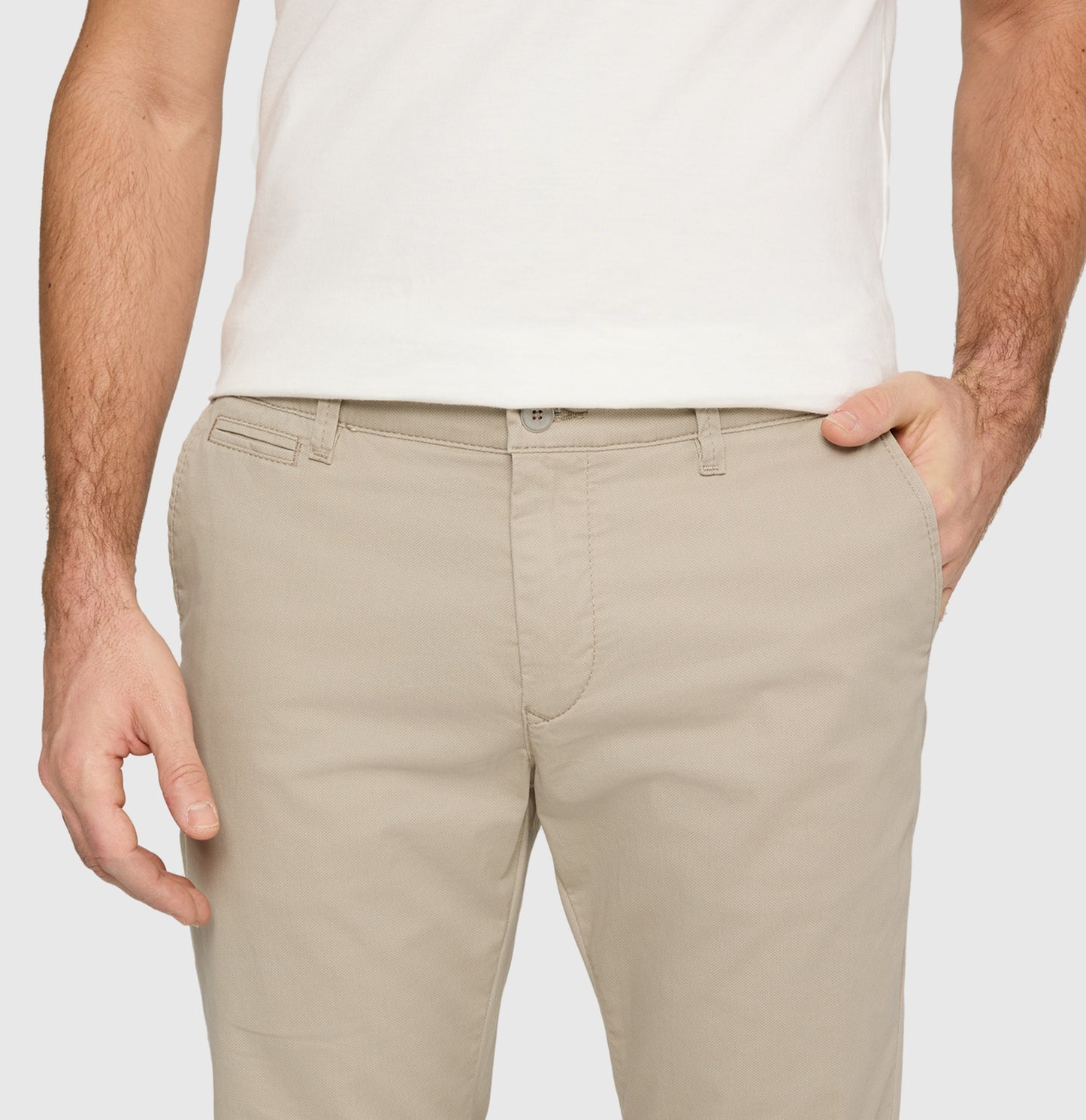 MAC JEANS - Lennox, Printed Broken Twill Trousers MAC Men Bild 6