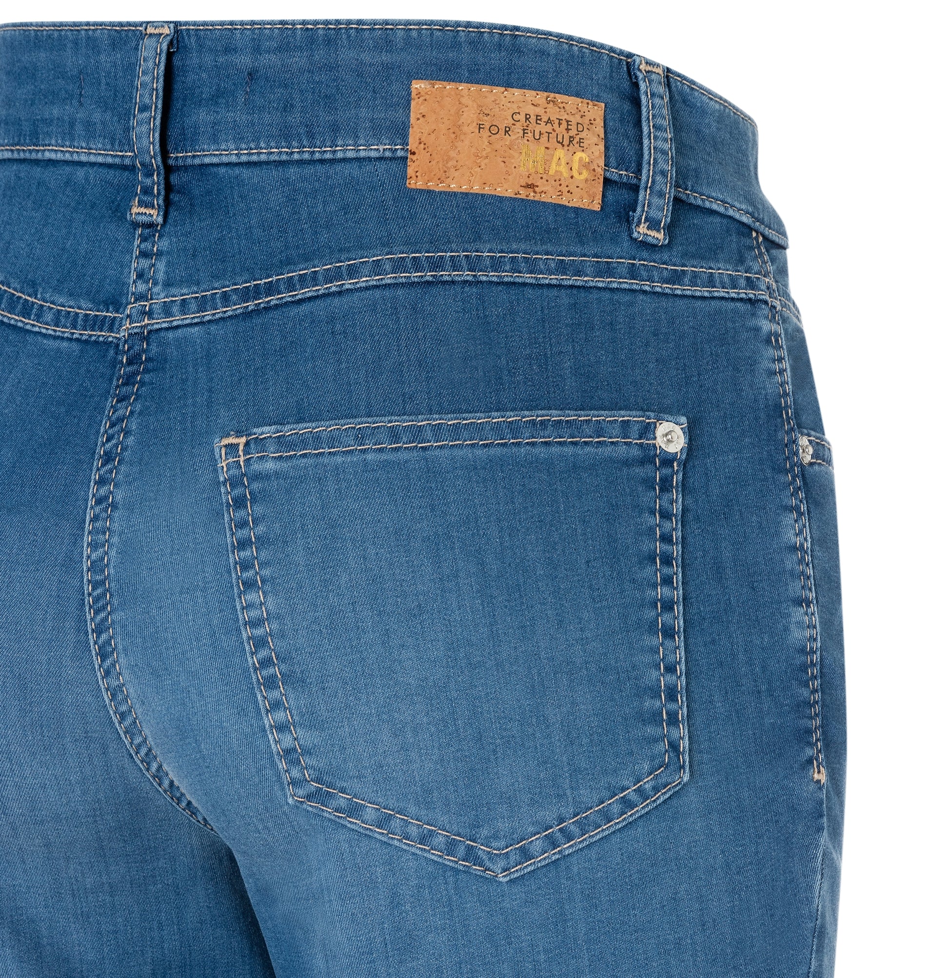 MAC JEANS - MELANIE 7/8, Super soft summer denim Trousers MAC Ladie Bild 2