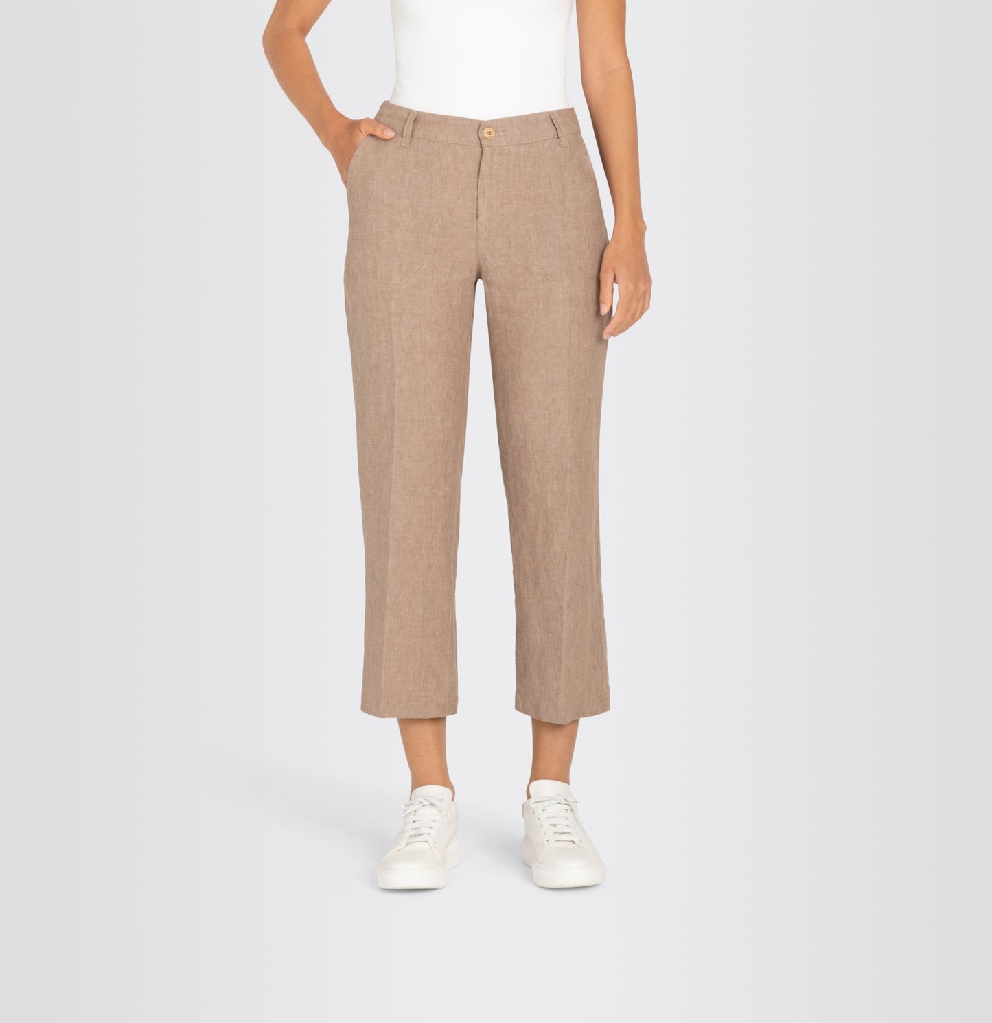 MAC JEANS - NORA, Pure linen Trousers MAC Ladie Bild 2