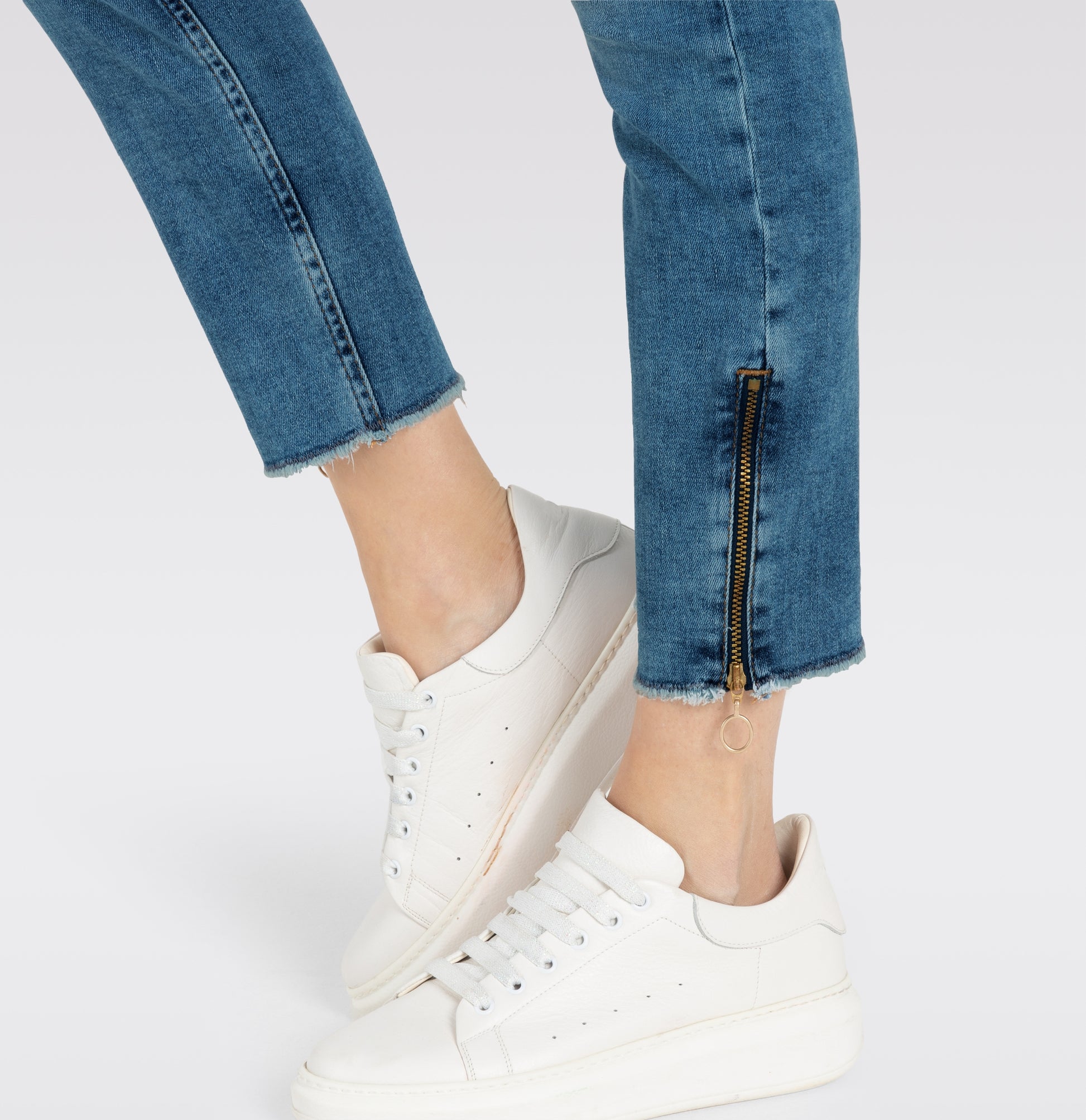 MAC JEANS - RICH SLIM, Light authentic denim Trousers MAC Ladie Bild 12