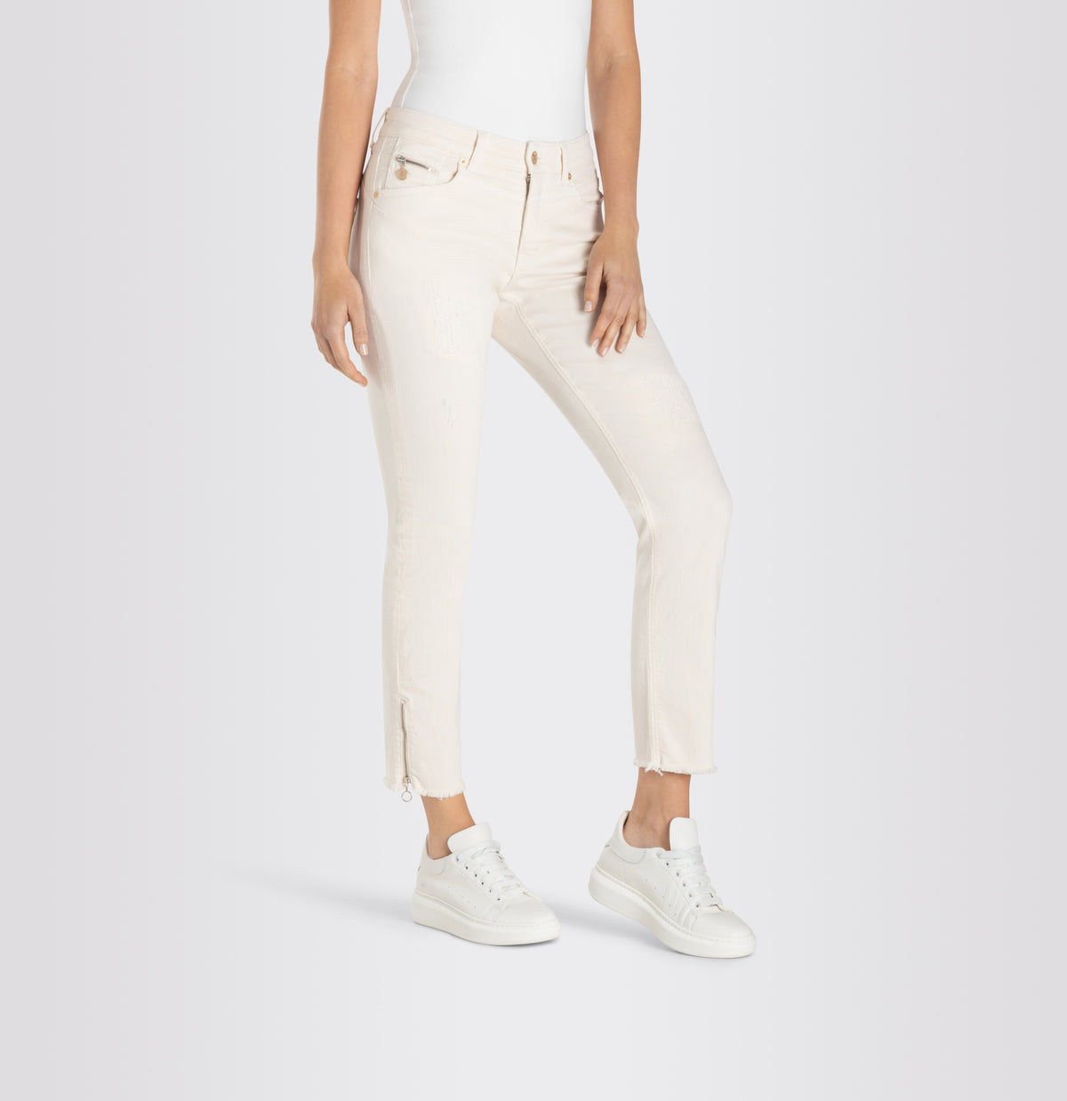 MAC JEANS - RICH SLIM, Light authentic denim Trousers MAC Ladie Bild 11