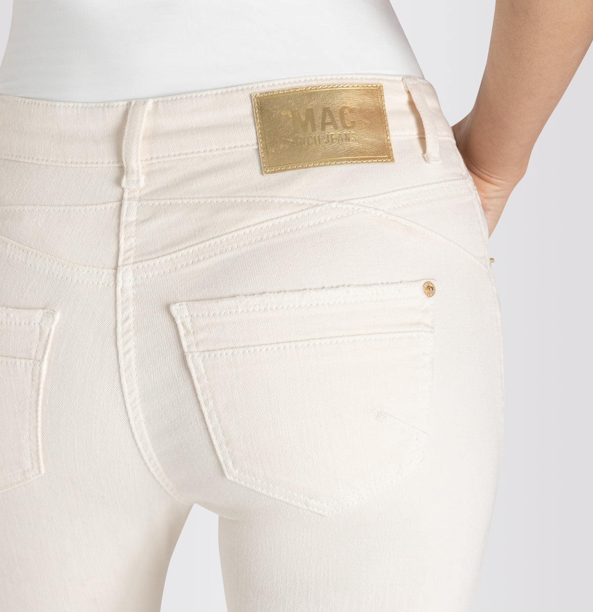 MAC JEANS - RICH SLIM, Light authentic denim Trousers MAC Ladie Bild 9