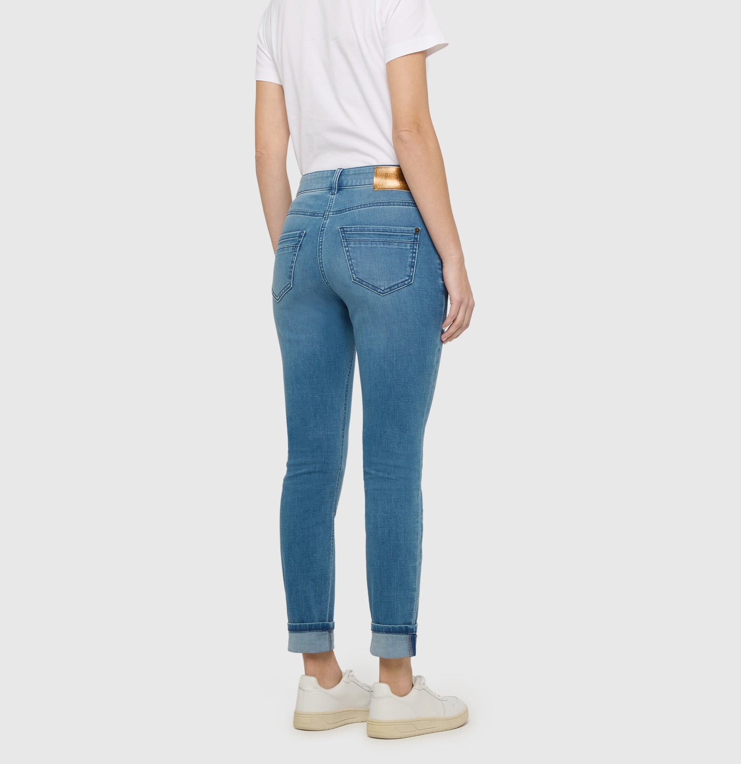 MAC JEANS - RICH SLIM, Light authentic denim Trousers MAC Ladie Bild 2