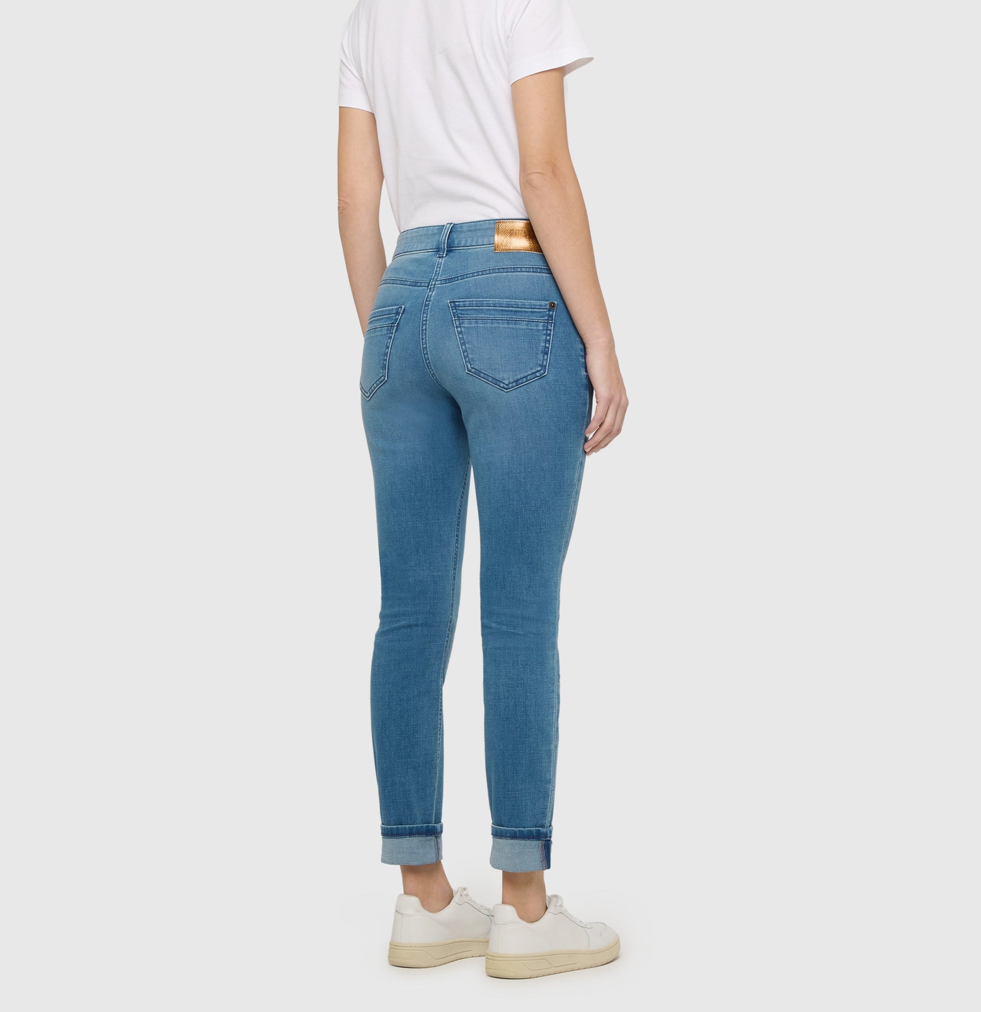 MAC JEANS - RICH SLIM, Light authentic denim Trousers MAC Ladie Bild 2